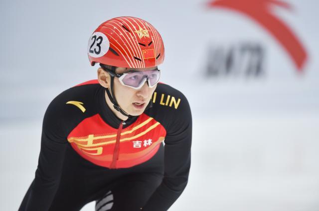 1644068887212059941.jpeg kaiyun sports-【冬奥·人物】从超越开始 武大靖一骑绝尘拿下首金
